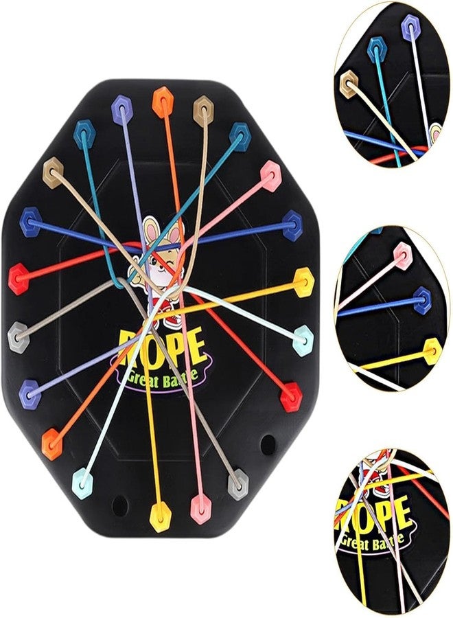 Ality Rope Untying Challenge Twisted Rope Knots Untangle Stack Puzzle Brainy Knots Untangling Table Puzzle Twist - Image 2